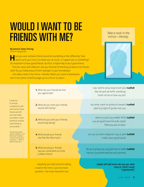 Would I Want to Be Friends with Me?