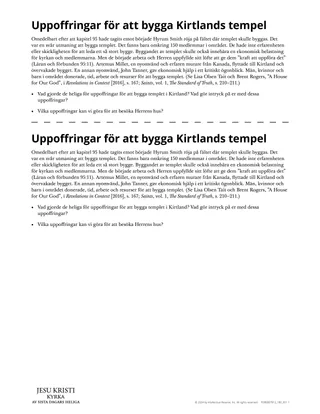 utdelningsblad