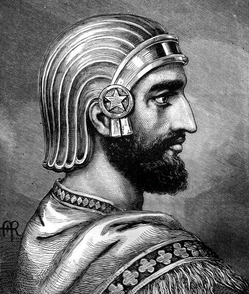 an illustration of Cyrus the Great