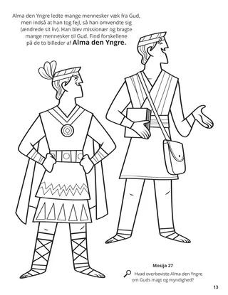 Alma the Younger coloring page