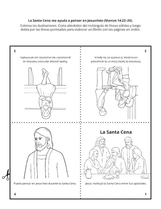 Hoja de actividades: La Santa Cena