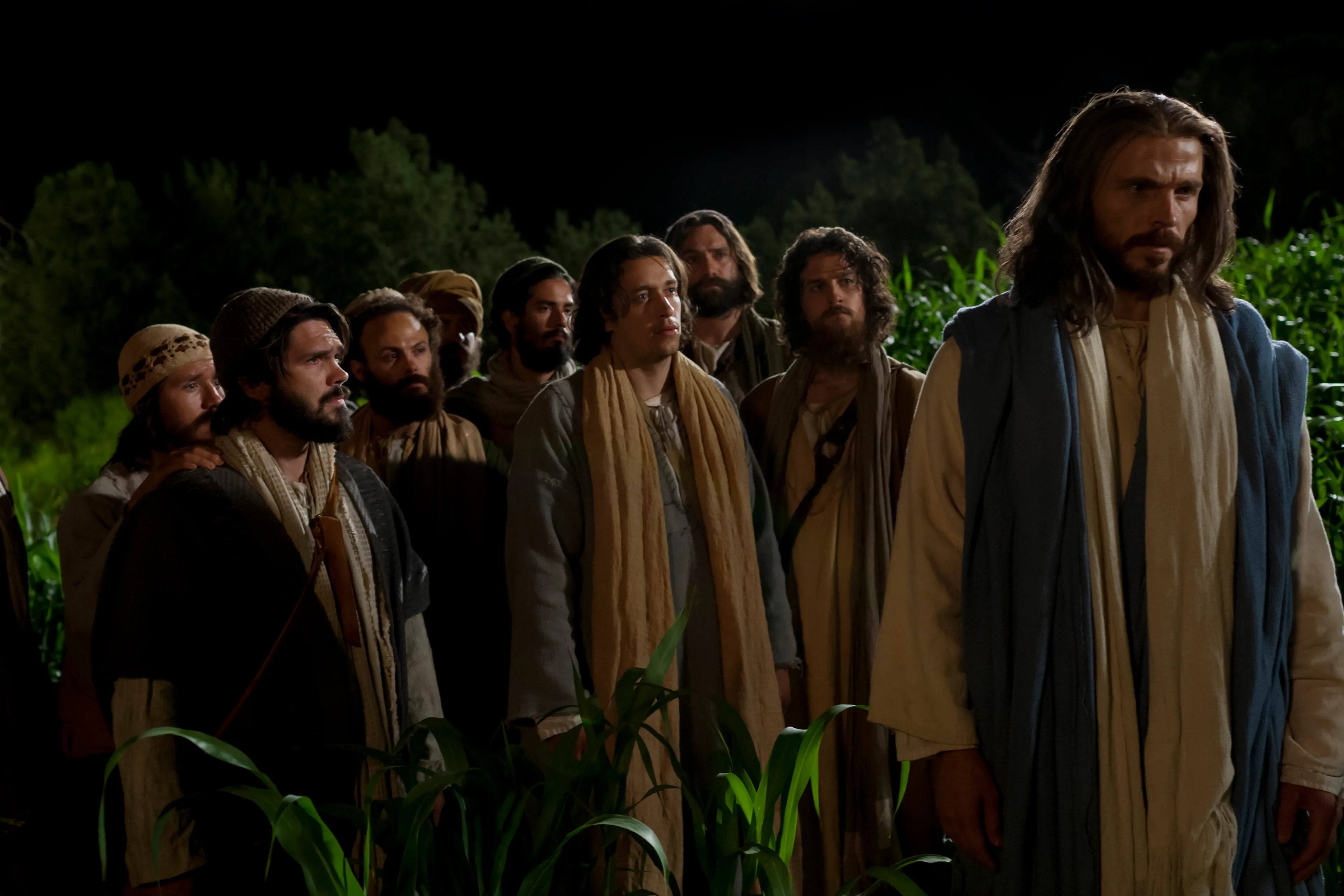 Jesus warns Peter of his forthcoming denial before offering the Intercessory Prayer.