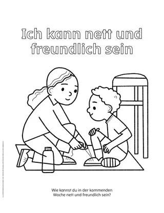 Artikel (PDF) mit einem Ausmalbild