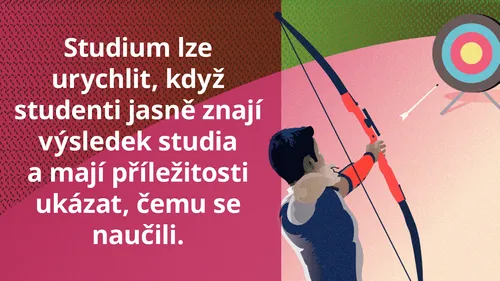 znát přesně výukový cíl (mem)