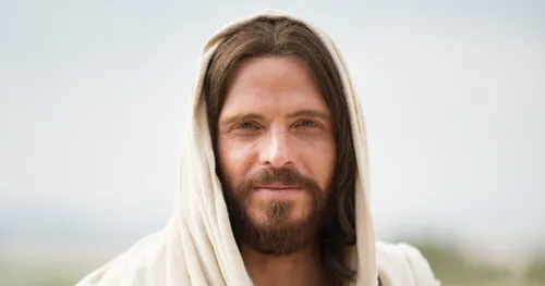 Christ smiling