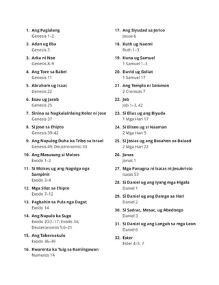 Table of Contents coloring page