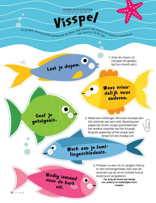 cut-out fish activity