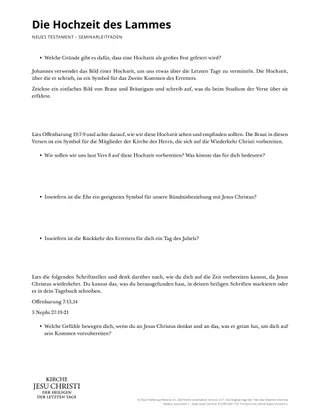 New Testament Seminary Teacher Manaul - 2023