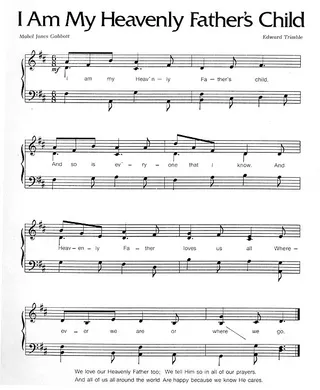 Music, I Am My Heavenly Father’s Child