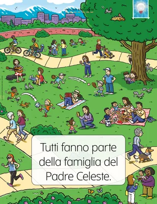 children playing together in a park