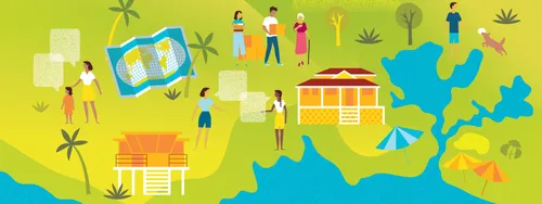 从事活动的人们