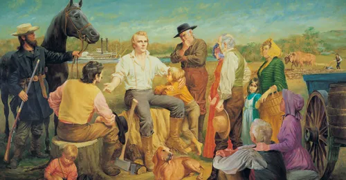Joseph Smith teaching
