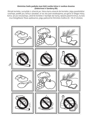 Užduočių puslapis vaikams
