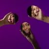 three young women with mirrors