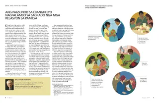 living the gospel nourishes sacred family relations