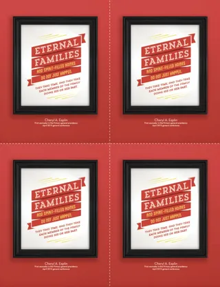 eternal families card 4-up