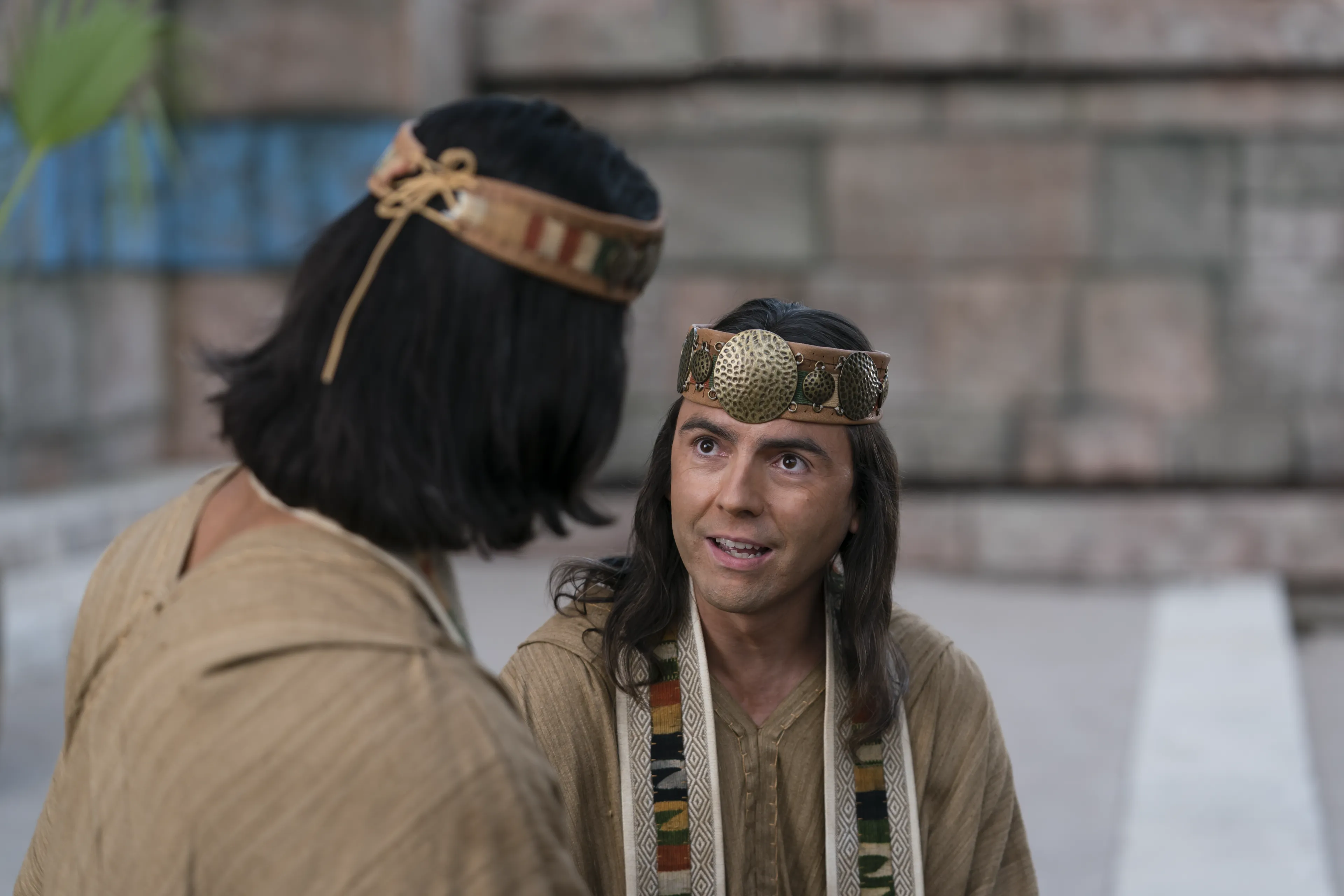 Nephihah speaks to Alma the Younger as Alma sits on the judgement seat in the city of Zarahemla.