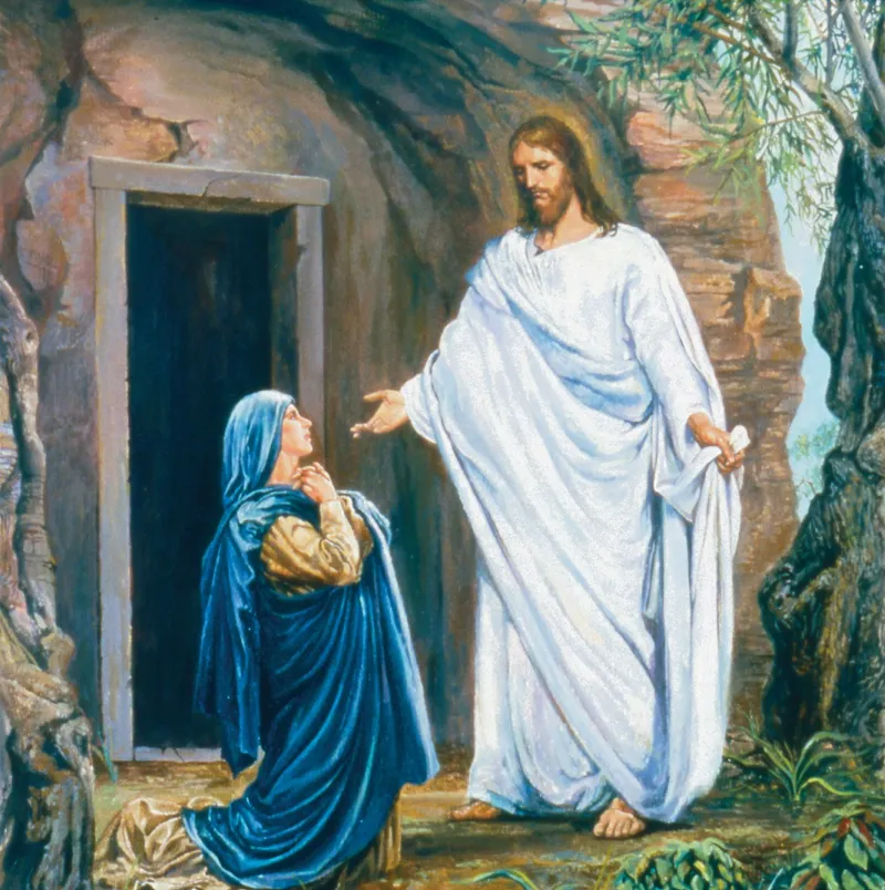 Cristo ante el sepulcro, por Dale Kilbourn