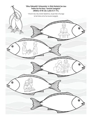 peesi ʻekitivitī: ʻOku fakaafeʻi kitautolu ʻe Sīsū ke tau hoko ko ha kau toutai tangata