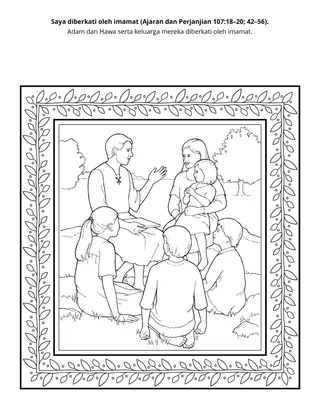 halaman aktiviti: imamat memberkati hidup saya