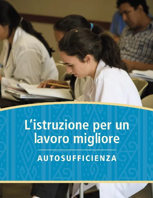 Copertina di L’istruzione per un lavoro migliore