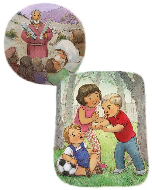 Moses with the Ten Commandments