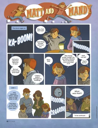 Matt and Mandy wait for power outage to end