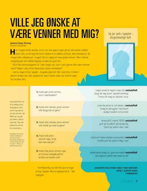 Ville jeg ønske at være venner med mig?