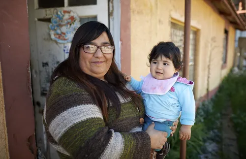 Rodrigos wife and granddaughter