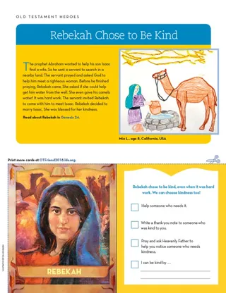 Old Testament Heroes, Rebekah