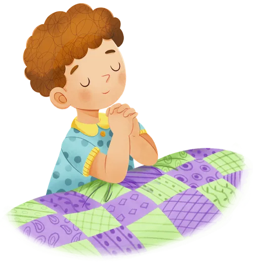 boy praying