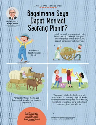 Page from the January/February 2022 Friend Magazine.