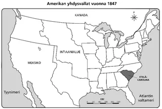map, United States