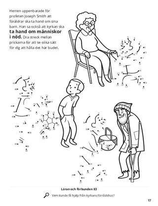 The Poor and the Needy coloring page