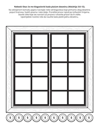 stranica aktivnosti: Nebeski Otac će me blagosloviti kada plaćam desetinu