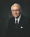 Last official portrait of Elder David B. Haight, 1993.  He passed away, 31 July 2004.