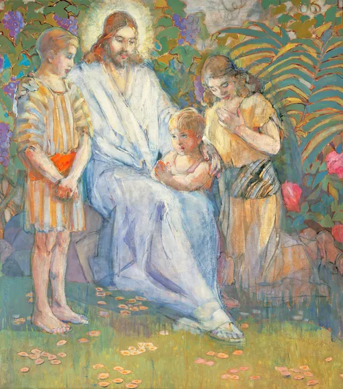 Jesus Christ with children