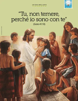 poster of Jesus with children