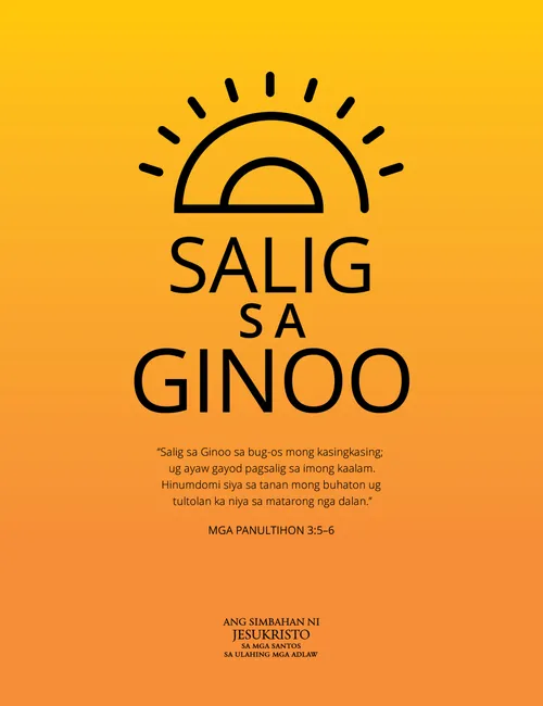 poster “Salig sa Ginoo