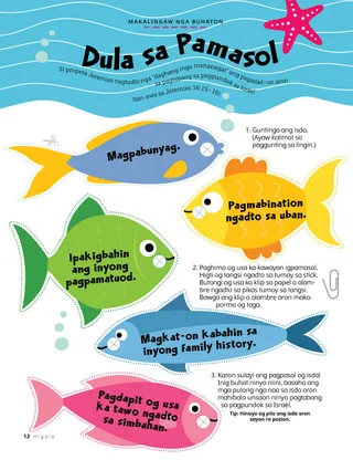 cut-out fish activity