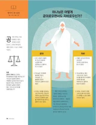 하나님은 어떻게 공의로우면서도 자비로우신가?