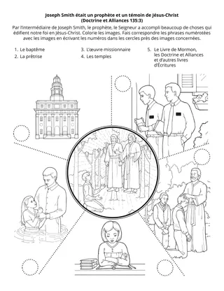 page d’activité pour les enfants