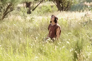 개울가에서 기도하는 니파이