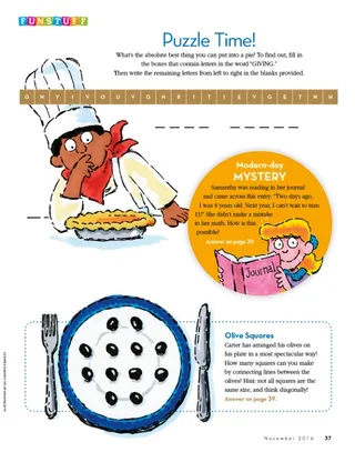 Funstuff: Puzzle Time!