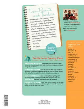 Dear Parents and Teachers