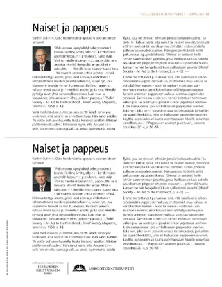 moniste, Naiset ja pappeus