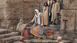 Jesus Christ heals a man at the Waters of Bethesda