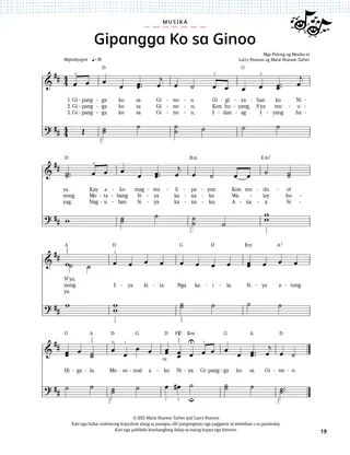 PDF nga Panid sa Musika