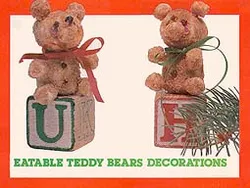 Eatable Teddy Bears Decorations