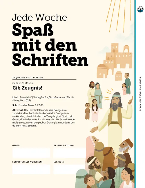 Artikel (PDF) mit zwei Kindern, die einen Dreibeinlauf machen